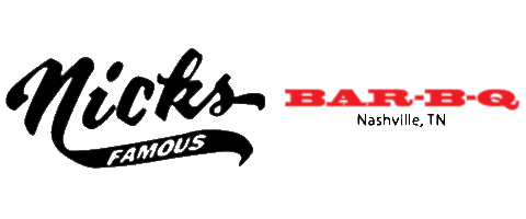 nick''s famous bar-b-q logo